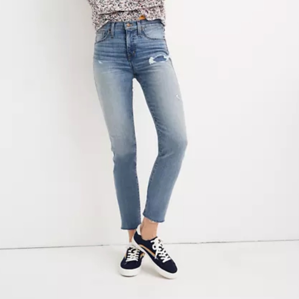 Madewell Stovepipe Jean in Holburn Wash
